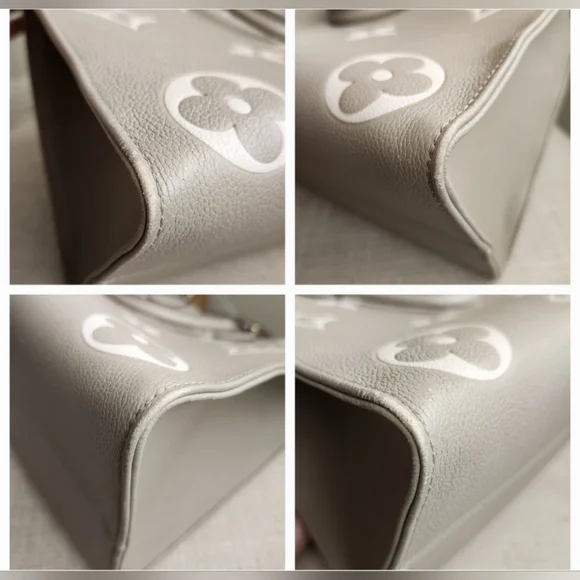 Louis Vuitton Giant Monogram Empreinte Tourterelle Onthego MM - Picture 7 of 15